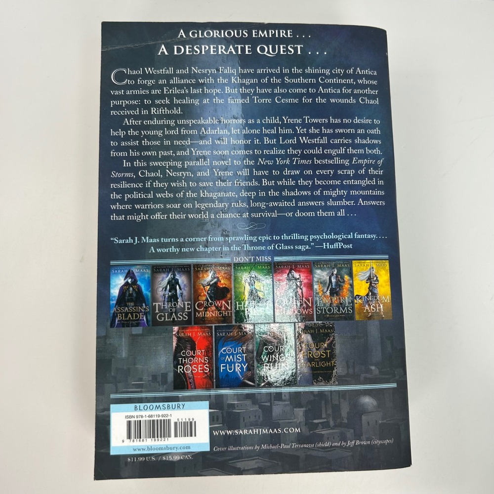Tower of Dawn Paperback by Sarah J. Maas Throne of Glass - Picture 2 of 16
